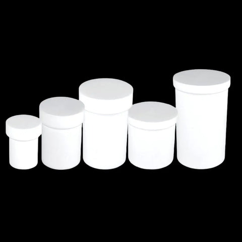Heavy Duty PTFE Centrifuge Tube With Secure Screw Cap, 500ml, white, cylindrical design, suitable for lab use.