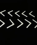 10 Pieces RC Airplane Plastic Pin Hinges 4.5x67mm easy install hinges in V shape, suitable for DIY aircraft models.