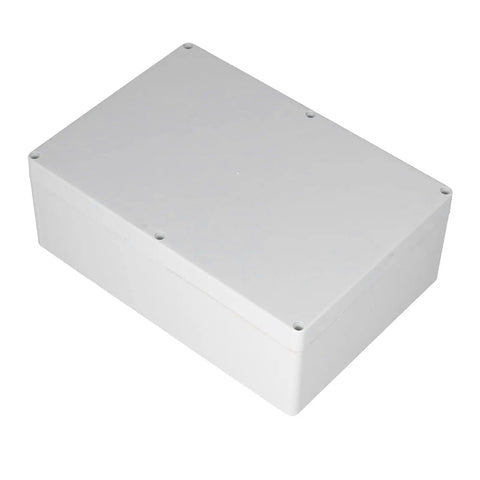 Built Tough ABS Plastic Power Junction Box Electrical Enclosure IP65 Rated Flame Retardant Insulated 263x185x95mm top view