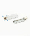 Dead On Accurate Miniature Linear Stepper Motor Delivers Smooth Glide Precision Lead Screw Design Offering 30mm 40mm 50mm Stroke Variants Driven Affordably By Dc 5V Creates Kicker Camera Slider For Makers, showcasing lead screw and motor setup.