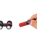 Hands On Magnet And Electricity Science Kit For Kids And Students Kid Friendly STEM Set magnet attracted to toy car wheels
