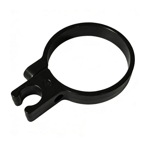 Single clamp from Fifty Piece Aircraft Arm Tube Clamp Set For T10 Parts Repair And Replacement Beefy Aluminum Bracket Clips For Quick Fit On RC Drones