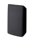Fresh Matte Black Rear Air Vent Covers Plus Center Console Armrest Wraps For Tesla Model Y And Model 3 close-up view of matte black vent cover.