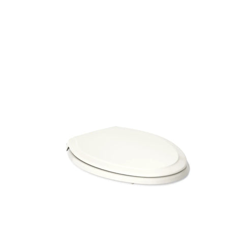 Rutledge ReadyLatch Elongated Toilet Seat With Soft Close Lid And Quiet Close, Easy Above The Bowl Installation With Grip Tight Bumpers, No Fuss Cleaning, Removable For Cleaning, Biscuit Color