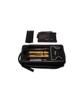 Back view of Long Reach Digital Borescope With 46 Inch Flexible Probe, showing battery compartment with 4 AA batteries.