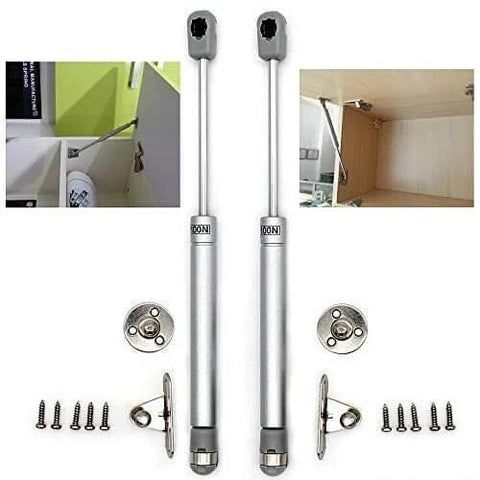 Soft Close Cabinet Hinges With Gas Spring Lid Support For Kitchen Cabinets Hydraulic Lift Set Of 2 heavy duty door hardware
