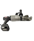 Heavy Duty Cordless Rebar Cutter And Bending Machine With Fast Hydraulic Power, portable tool with lithium ion battery.