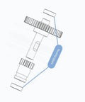 Diagram of Dual Gear Extruder Hardware Kit For 3D Printer Upgrades Compatible With Two Four BMG Extruder Easy Install High Quality Components