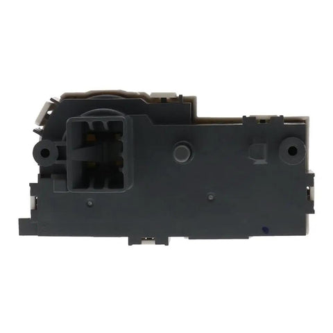 Door Lock Switch Interlock Assembly For Washing Machine DIY Home Repair Replacement Part Safe Locking Safety Interlock Keeps Washer From Running When Door Is Open Easy Install For Front Load And Top Load Laundry Machines, black plastic
