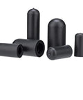 105 Piece Rubber Vacuum Cap Plug Kit with assorted hose end caps, showing multiple sizes for sealing in vacuum systems and workshops.