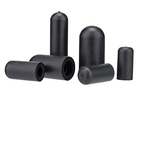 105 Piece Rubber Vacuum Cap Plug Kit with assorted hose end caps, showing multiple sizes for sealing in vacuum systems and workshops.