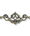 European Antique Cabinet Pulls and Drawer Handles Matte Black Zinc Alloy Hardware for Cabinets and Dressers Old School Retro Vibe