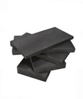Stack of 5 Pack Carbon Graphite Sheets For 3D Printing Crucibles And Tools, Square Ingot Blocks For Carbon Graphite Cake 50x20x2mm