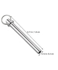 10 Sets Stainless Steel Folding Fan Rivets And Nuts Repair Kit For Paper Decorative And Dance Fans DIY Friendly Pro Grade Durable Fasteners For Quick Fixes And Smooth Operation And Long Lasting Performance, 0.71 in x 0.12 in