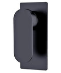 Wall Mount Manual Shower Valve Kit With Ceramic Cartridge Single Lever Shower Mixer Pressure Balance Rough In Valve Body Matte Black Trim And Handle Easy Hot And Cold Water Control
