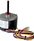 Upgraded 1/5 HP 230V Condenser Fan Motor For Outdoor AC Units, OEM Wiring Diagram And Color Code Included, Easy Install