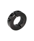Heavy Duty Black Oxide 2 Inch Bore Single Split Clamp On Shaft Collar 3 Inch Outside Diameter 11/16 Inch Thick Includes Two 5/16-24 Set Screws