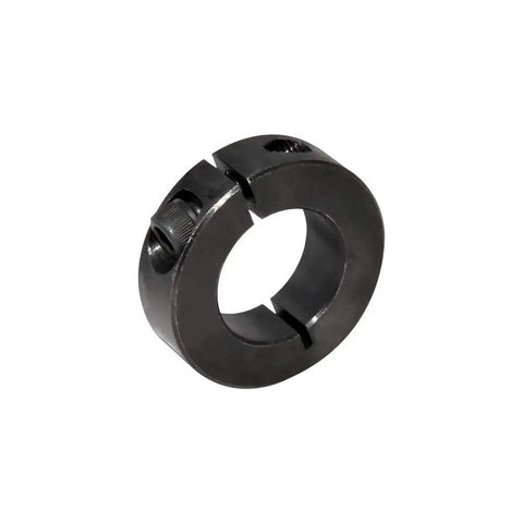 Heavy Duty Black Oxide 2 Inch Bore Single Split Clamp On Shaft Collar 3 Inch Outside Diameter 11/16 Inch Thick Includes Two 5/16-24 Set Screws
