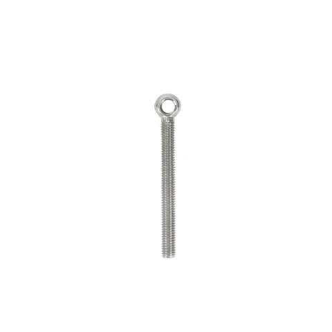 Heavy Duty Stainless Steel M5 x 50mm Shoulder Swing Lifting Eye Bolt Set, 304 Grade Rigging Eye Bolts for Marine Construction and DIY