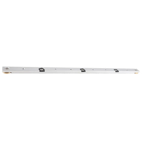 Pro Grade Aluminum Miter Bar For Table Saws And Router Tables, Adjustable M6 Crosscut Sled, Slotted Guide Rail shown
