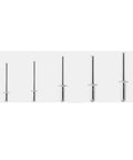 Alloy Aluminum Blind Rivet Kit With 5 Sizes, 70 Piece Assortment, Easy Pop Rivets for Metal, Furniture, and Automotive Projects displayed