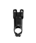 Front view of 31.8mm Bike Stem 70mm 17 Degree Adjustable Riser for Mountain Road BMX Bikes, Lightweight Aluminum