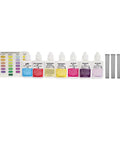 Freshwater Aquarium Test Kit Has 800 Tests For Ph Ammonia Nitrite And Nitrate to maintain clear water, featuring test solutions and tubes.