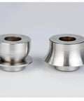 1 Inch Bead Roller Round Over Die Set in Cr12 Steel for auto body and sheet metal, side view of die set, fits most bead rollers