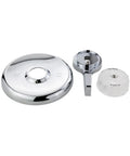 Heavy Duty Single Handle Trim Kit Slick Chrome Finish Top Shelf Design For Mixet Tub Shower Valves features faceplate and controls