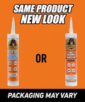 Two Gorilla 100% silicone sealant cartridges, all-purpose, 10 oz, white