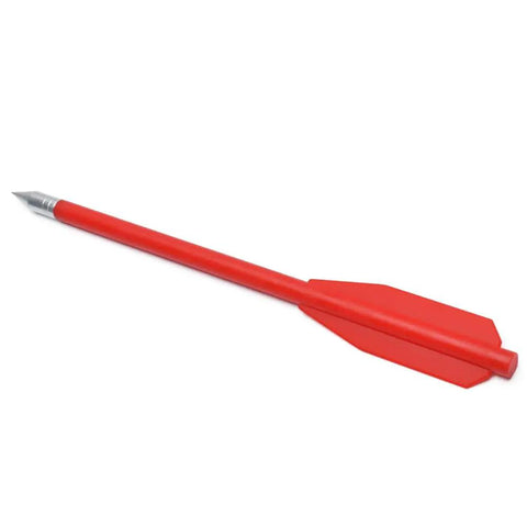 Red bolt from 60 Pcs 6.3 Inch Crossbow Bolts Set For 50 80 Lb Mini Crossbows With Sharp Metal Tips Reusable Durable Arrows