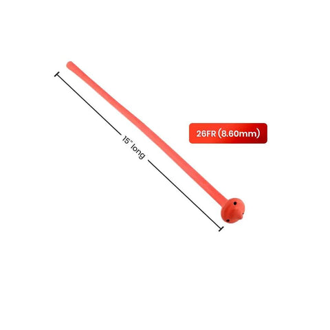 Must Have Enema Gear Retention Deepezer Colon Tube 26 Fr Rubber Latex 15 Inch Long Enema Tube For Liquid Retention And Prevents Leakage With Easy Lubrication And Durable Medical Grade, 15-inch tube