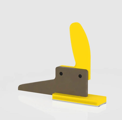 SavR Push Block For Table Saw And Router Table, With Magnetic Fence Mount, Safe Design And Comfortable Grip, Replaceable MDF Base