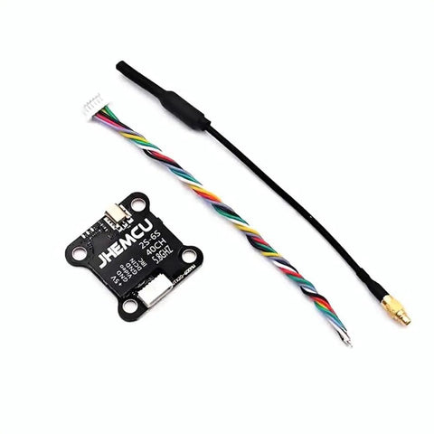 Ultra Light 40CH FPV Transmitter With 20x20mm Mount, Adjustable 25-600mW VTX, 7-26V Power, Clean Signal For JHEMCU VTX components