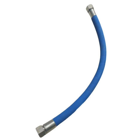 Heavy Duty Replacement Air Hose For Compressors Featuring Kickin Durable Tubing And Quick Connect Fittings, blue 1/4 inch hose.
