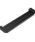 5 Inch Black Recessed Pull Handle For Drawers And Cabinets With Screws Zinc Alloy Hidden Inset For Bathroom Cabinets