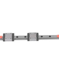 MGN12C Linear Guide Rail Kit With 2 Sliding Blocks For 3D Printers And CNC Machines Heavy Duty Stainless Steel Motion Guide 2.84kN Dynamic Load 100mm Rail Length Smooth Precision Linear Bearings For Pros And DIYers, 100mm rail with 2 blocks