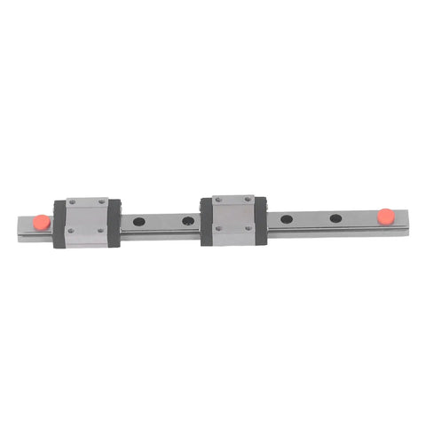 MGN12C Linear Guide Rail Kit With 2 Sliding Blocks For 3D Printers And CNC Machines Heavy Duty Stainless Steel Motion Guide 2.84kN Dynamic Load 100mm Rail Length Smooth Precision Linear Bearings For Pros And DIYers, 100mm rail with 2 blocks