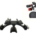 Triple Finder Scope Mount Bracket For Telescopes With Three Dovetail Slots, full metal construction with attached accessories.