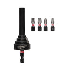 Shockwave Conduit Reaming Bit Holder For Power Tools Heavy Duty Black Bit Organizer Mount with drill bits displayed