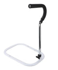 Versatile Bedside Assist Handle With Adjustable Height Bed Rail 3 In 1 Frame, Carbon Steel Base, Non Slip Handrail For Seniors
