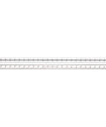 Workhorse 24 Inch Blade for Combination Squares Bevel Protractors Satin Chrome 4R Graduation 8ths 16ths Quick Reading 32nds 64ths