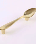 Three-Piece Kitchen Cabinet Handles Set With Gold Finish Drawer Knobs And Pulls For Home Cabinets Doors Bedroom Dresser And Living Room Storage Vintage Silverware Themed Hardware That Installs Fast And Elevates Any Space With A Boss Vibe