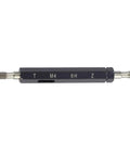 Pro Grade Thread Plug Gauge In Steel For Precise Internal Thread Measurement M4x0.7 Taper Shank Under 100mm And Double Screw 100mm Feeler Gauge Style Tool For Machinists And DIY Pros, side view