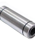 Side view of Two Pack LM12LUU 12mm Long Linear Ball Bearing Bushing 12 x 21 x 57mm, Chrome Steel Pro-Grade Linear Guide Bearing Set.
