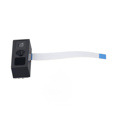 Blazing Fast Barcode Reader Module with High Sensitivity CMOS Sensor, compact design with integrated ribbon cable for data collection.