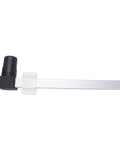 Heavy Duty 400 Mm Linear Electric Actuator With Strong Dc Motor mounted on an aluminum slide for smooth silent lift in furniture.