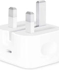 AX3000 WiFi 6 Mesh System power adapter with UK plug design for whole home coverage, white color