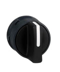 Harmony XB5 Two-Position Selector Switch Head With Stay Put Mechanism, Dark Gray Bezel For 22mm Cutouts, ergonomic machine control