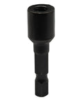 Top Shelf Double Headed Hanger Bolt Driver Bit 1/4 Inch To 20 Thread Forged From Heavy Duty Carbon Steel For Power Drills Hex shank view.